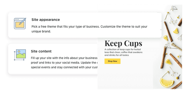 CUSTOMISE YOUR STOREFRONT & CONTENT